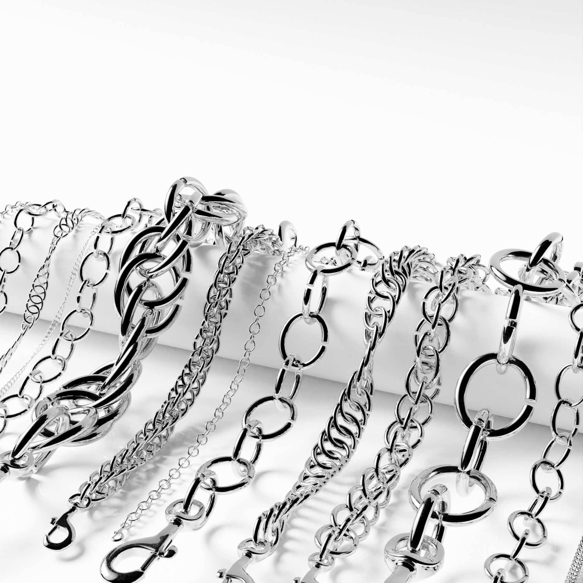 Blender Chain Generator Free Free 3D model_7