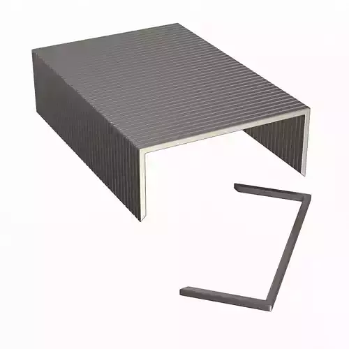 Staples 30 pcs Low-poly 3D model