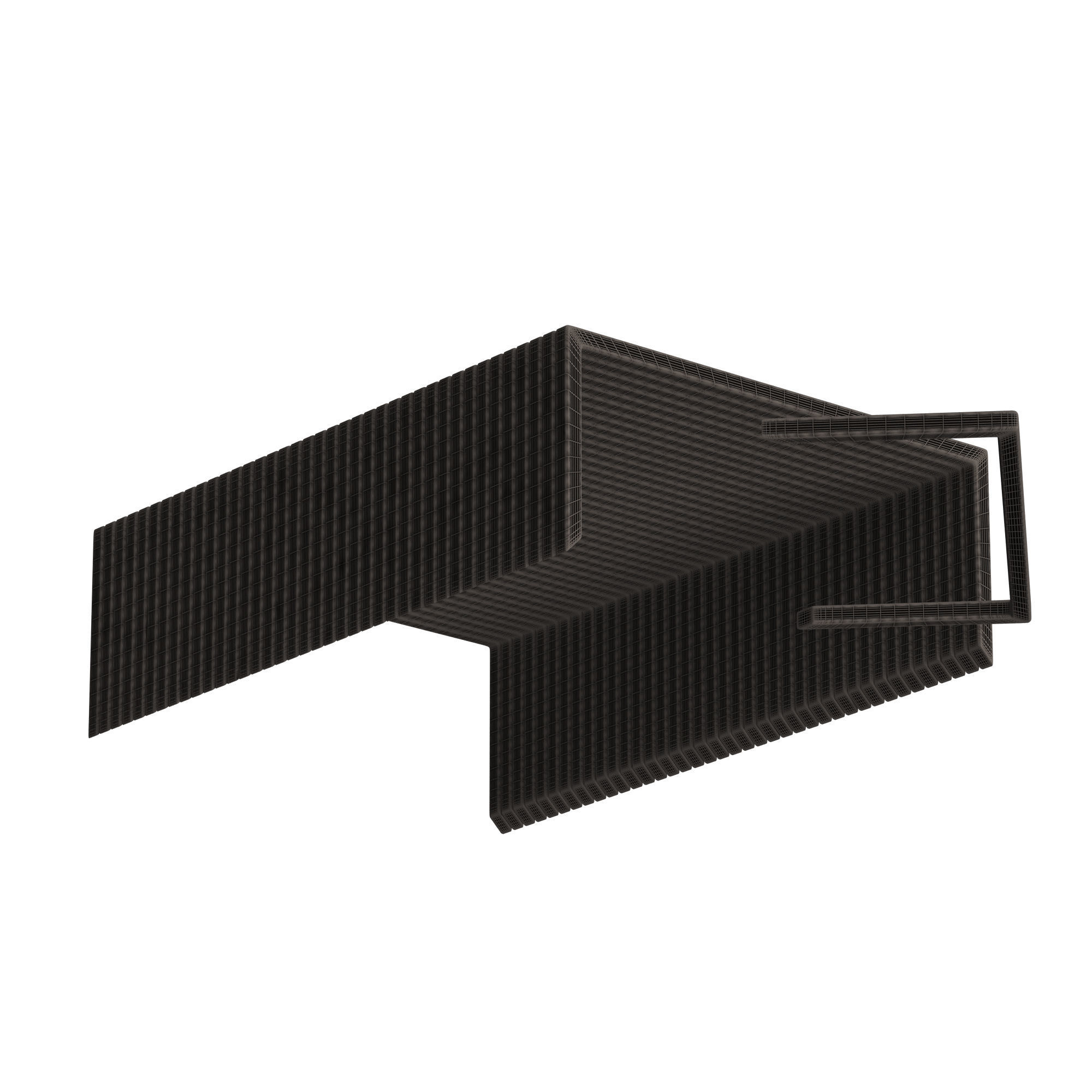 Staples 30 pcs Low-poly 3D model_9