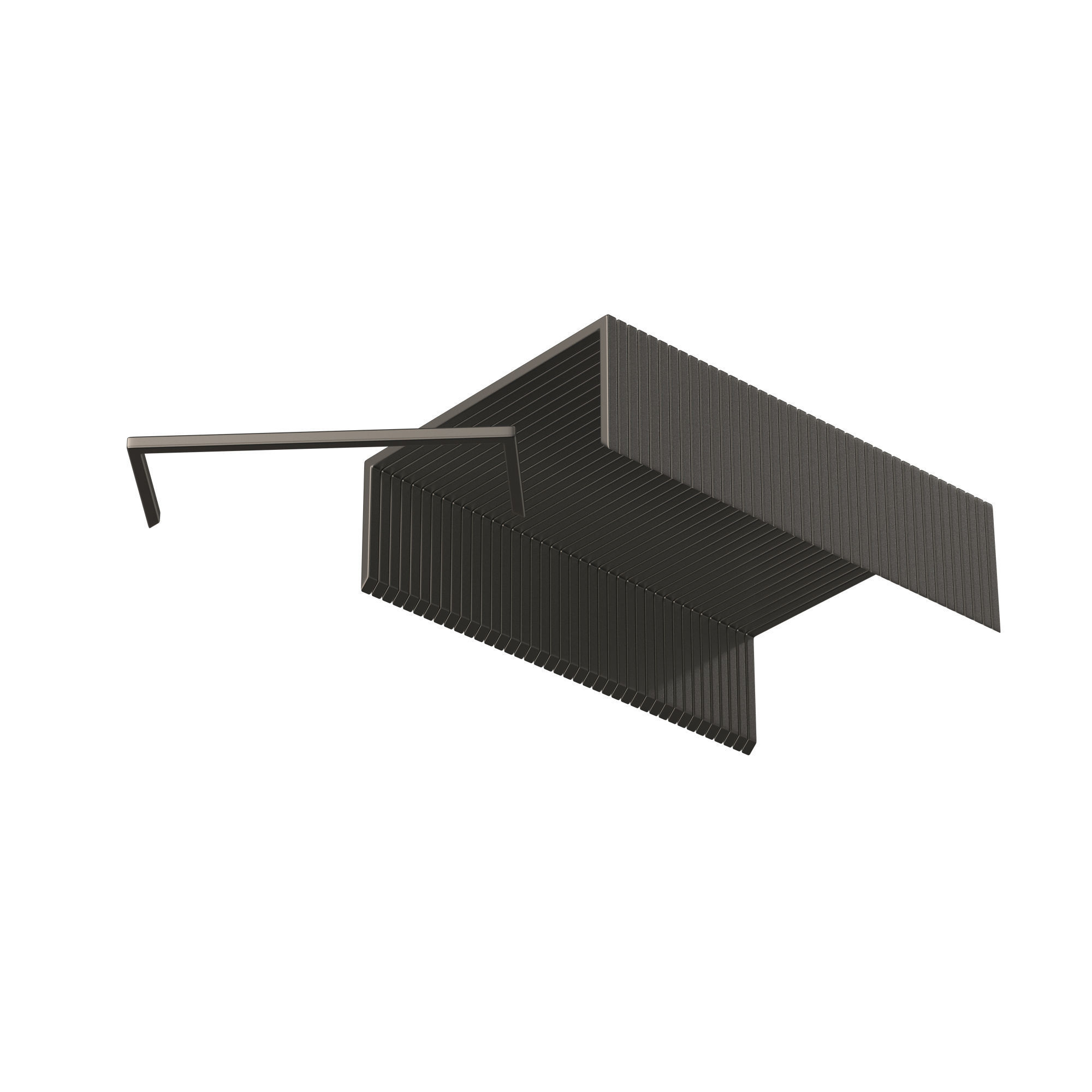 Staples 30 pcs Low-poly 3D model_4