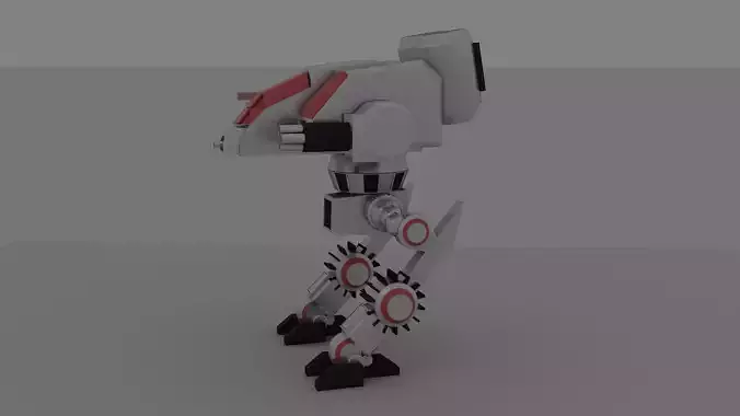 Steel fighting robot