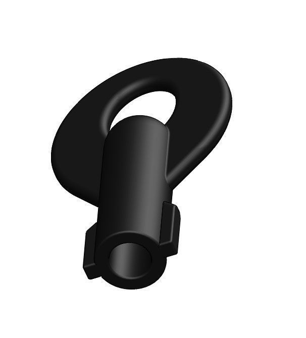 Butterfly socket wrench 3D print model_2