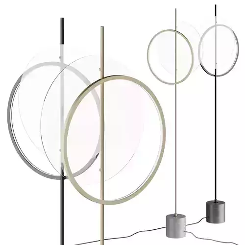 Floor lamp MID glass