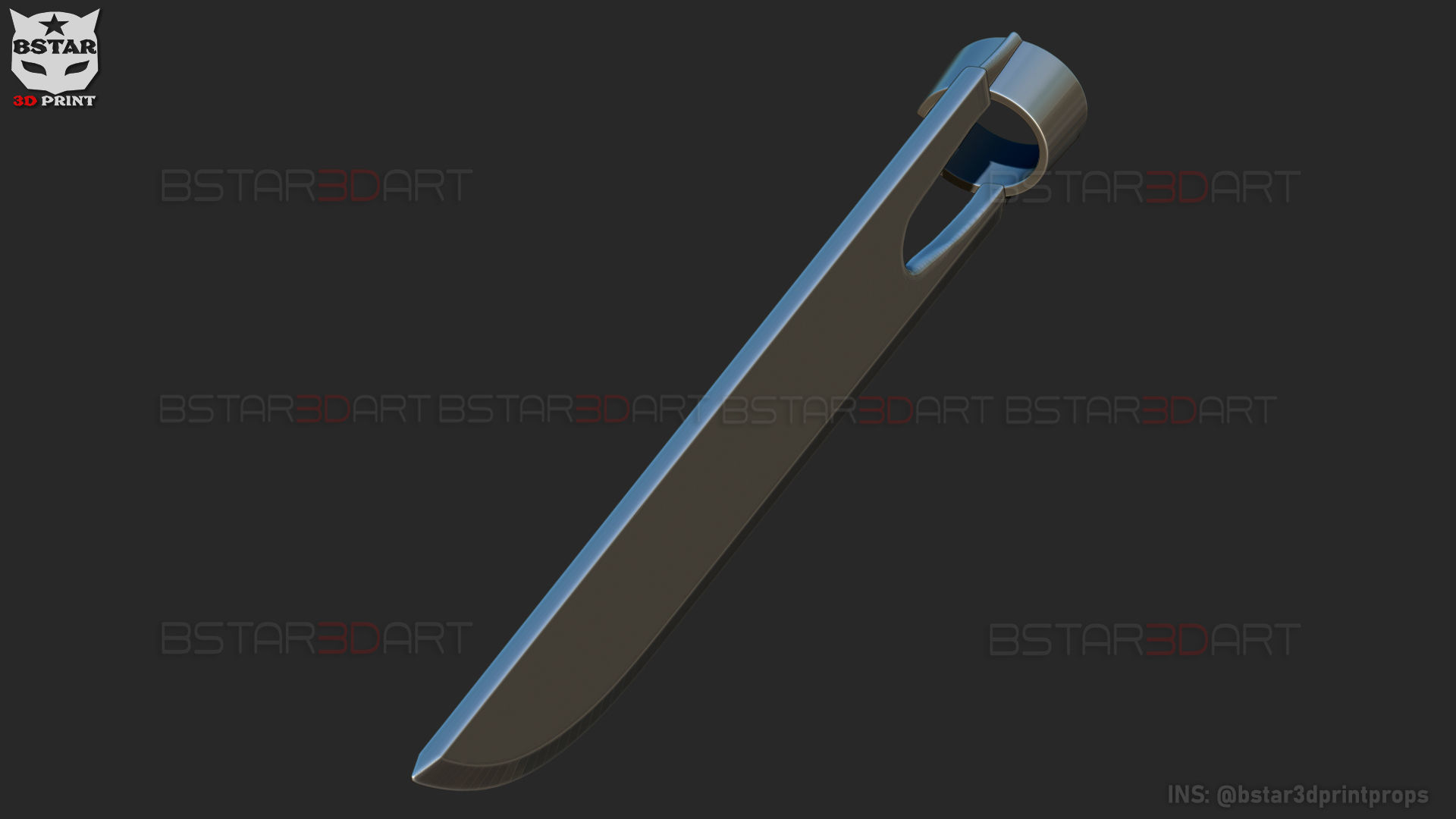 Katana Man Blade Arms - ChainsawMan Cosplay  3D print model_6