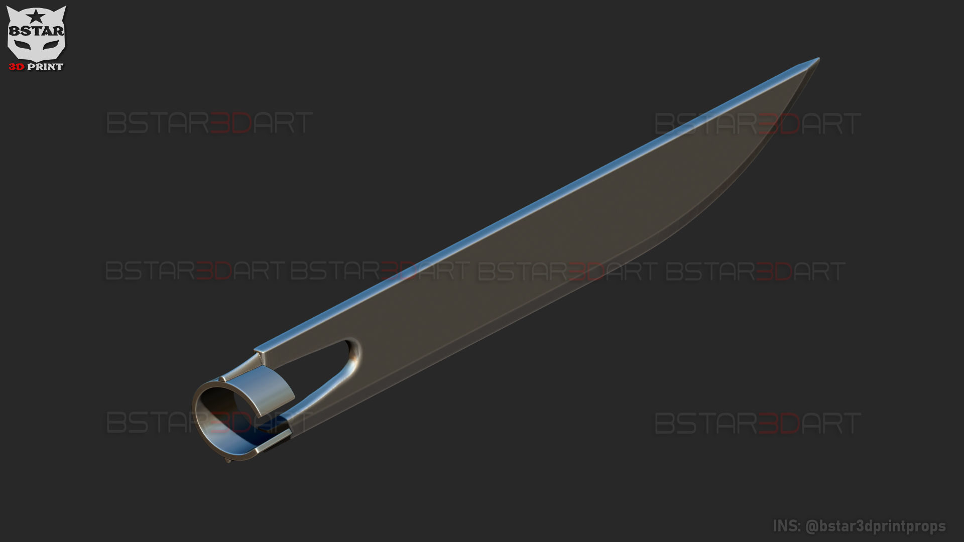 Katana Man Blade Arms - ChainsawMan Cosplay  3D print model_9