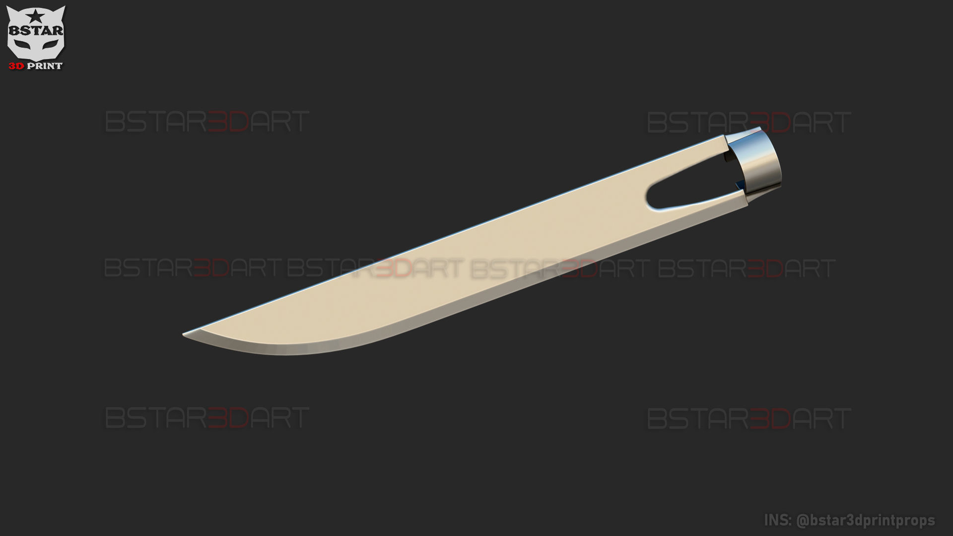 Katana Man Blade Arms - ChainsawMan Cosplay  3D print model_7