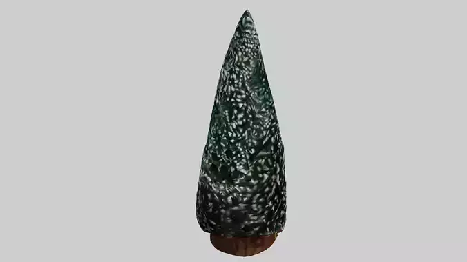 Mini Plastic Christmas Tree Decoration