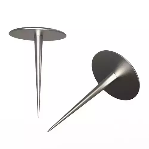 Thumb Tack Low-poly 3D model