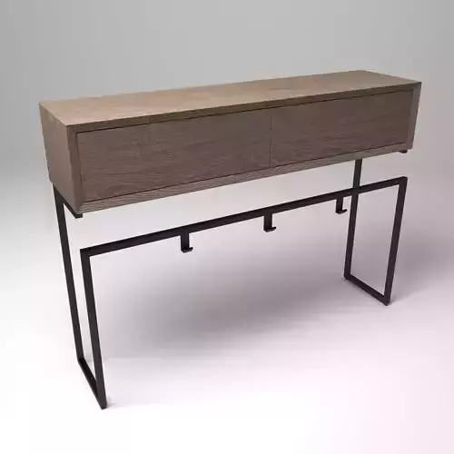 Modern console Table Free 3D model