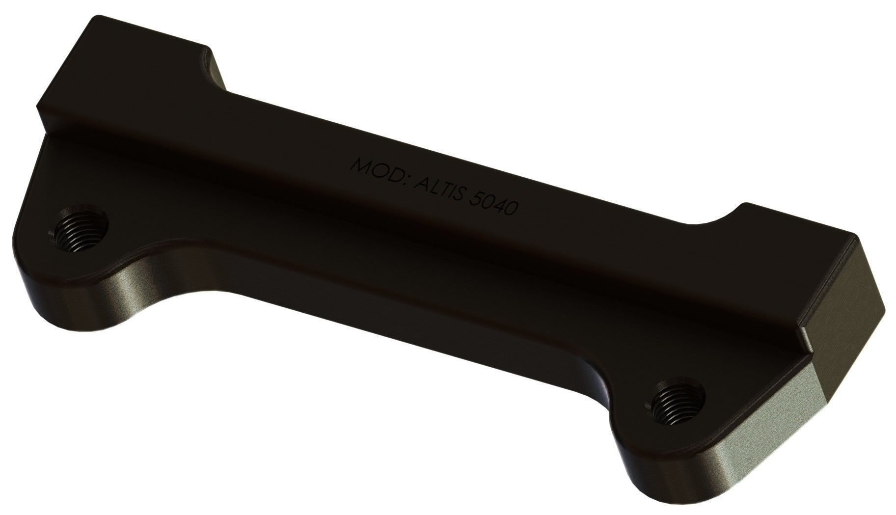 Aluminium Brake Caliper Adapter Bracket for Various Models 3D model_1