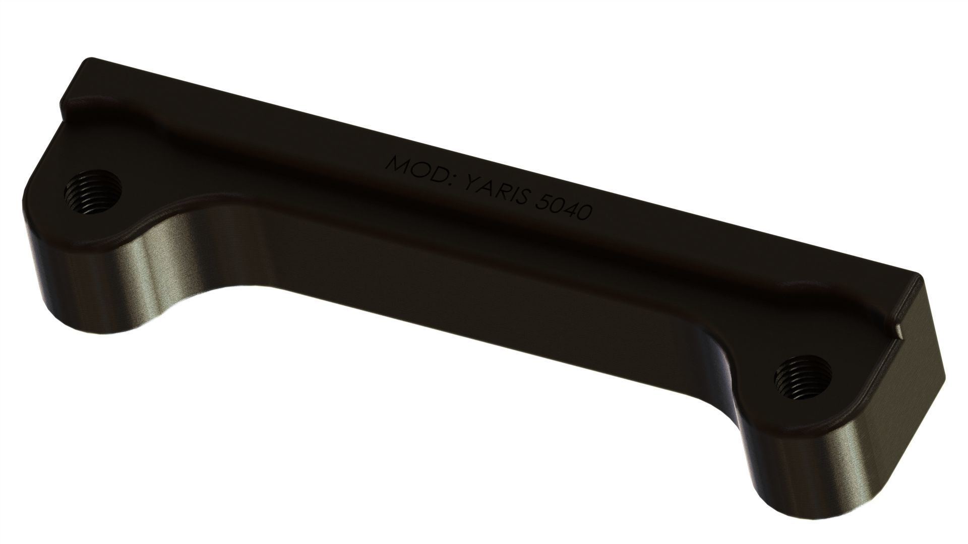 Aluminium Brake Caliper Adapter Bracket for Various Models 3D model_43