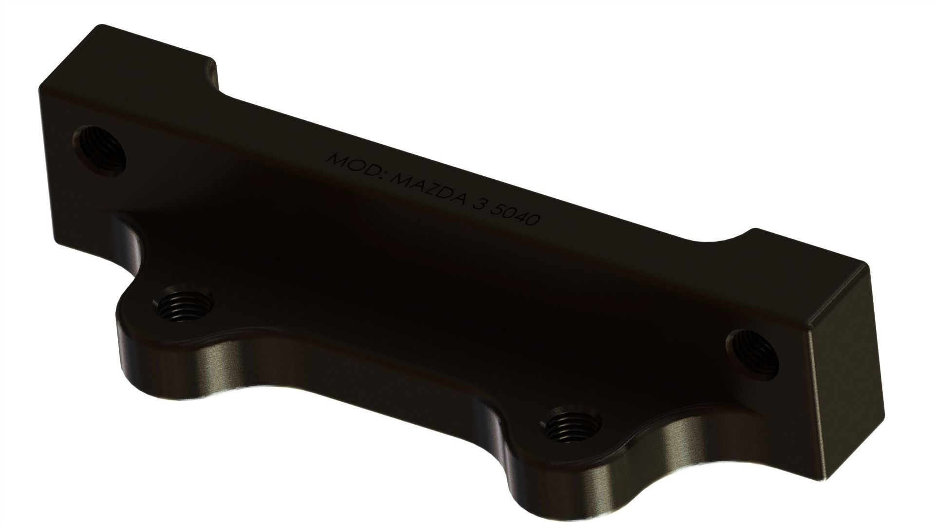 Aluminium Brake Caliper Adapter Bracket for Various Models 3D model_31