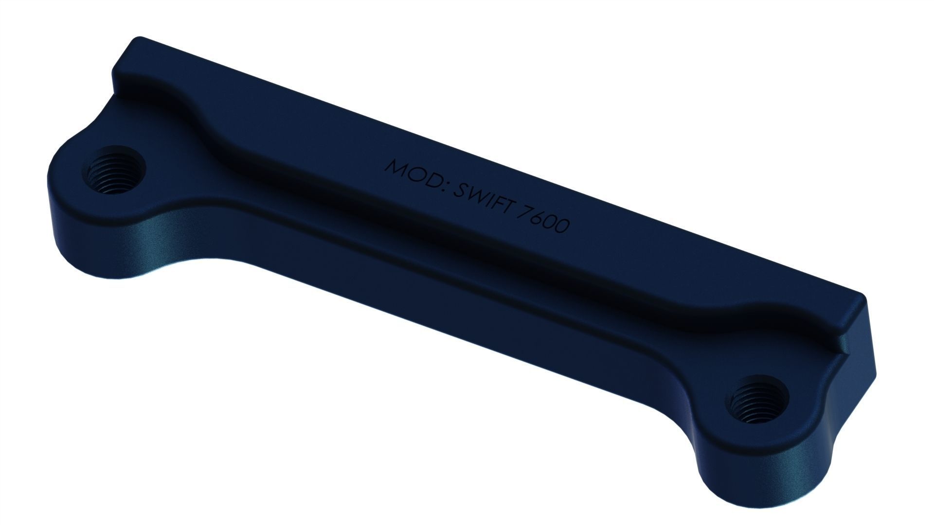 Aluminium Brake Caliper Adapter Bracket for Various Models 3D model_37