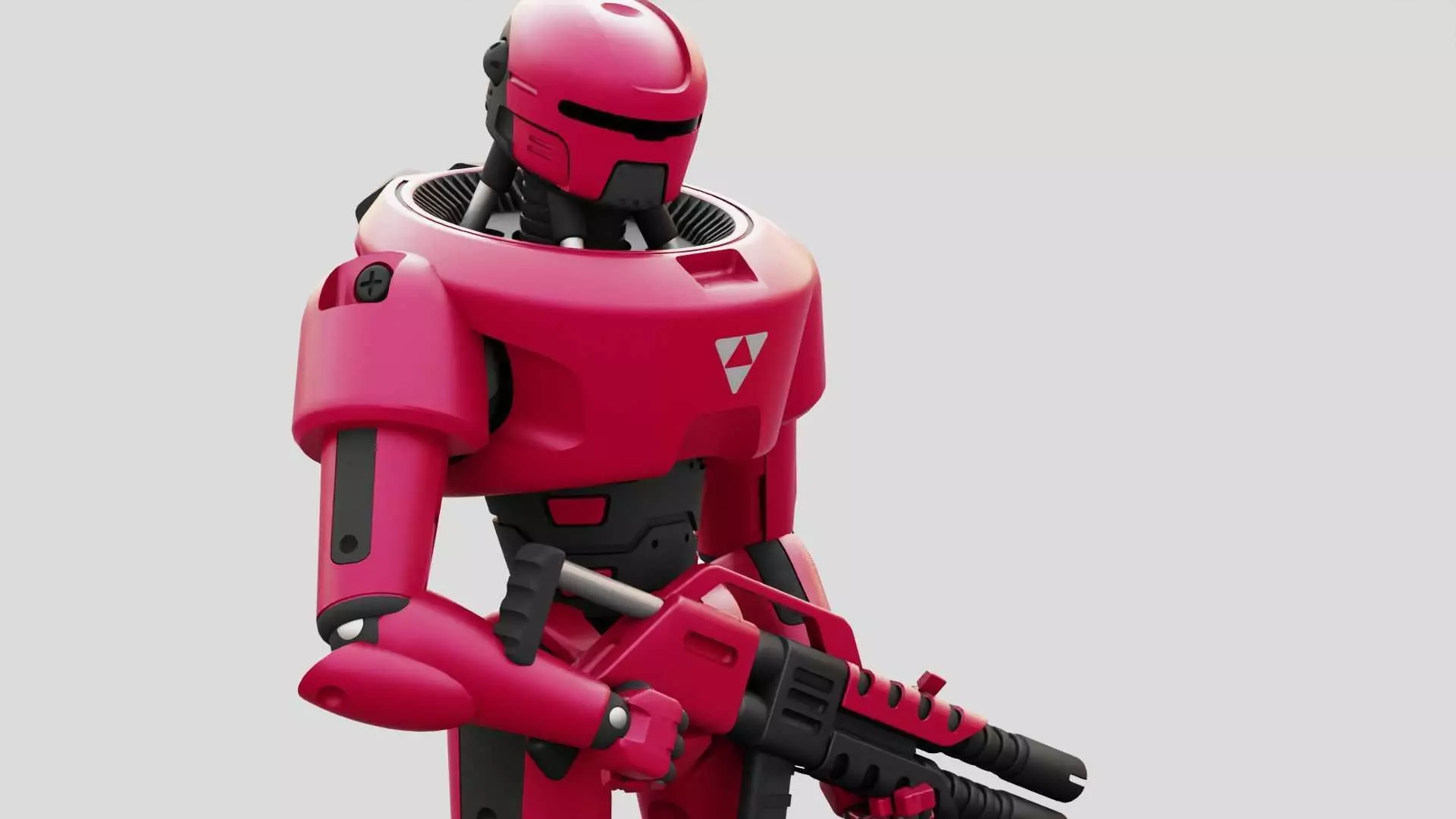 MARS COLONY TROOPER RIGGED 3D model