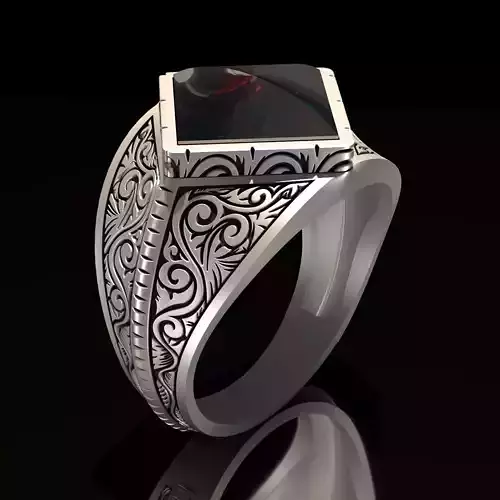Men Rings 3D print model