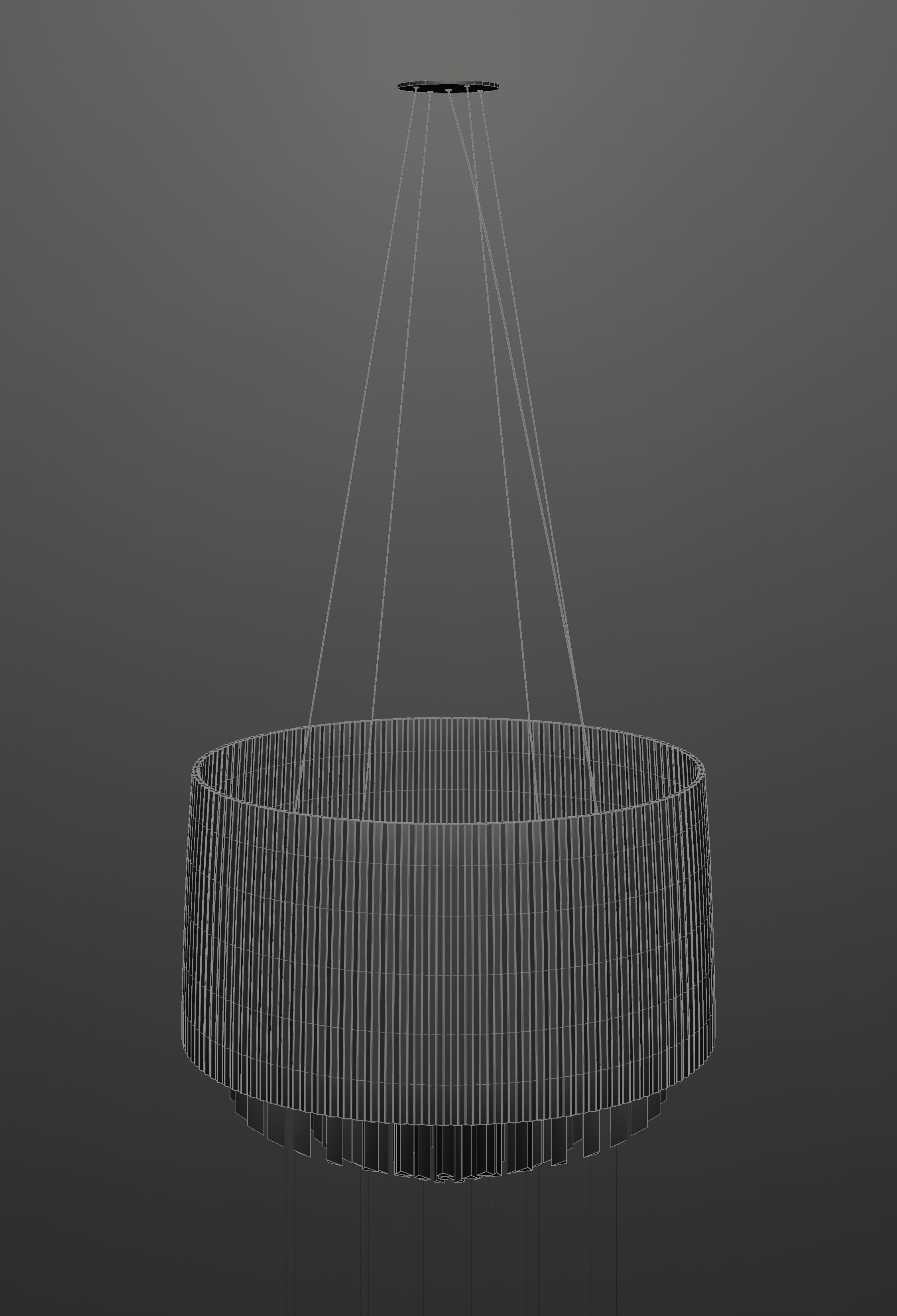 Luxurious Ceiling Lamp 3D model_5