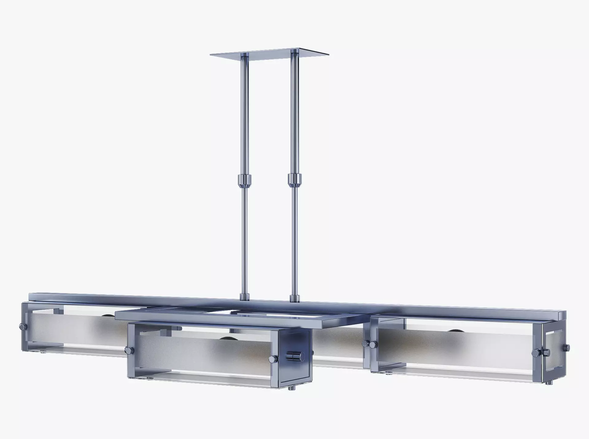 Chandelier Altalusse IL INL-9189P-04 Chrome 3D model_0