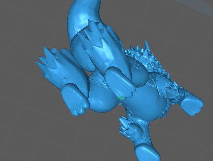 Arcanine pokemon 3D print model 3D print model_8