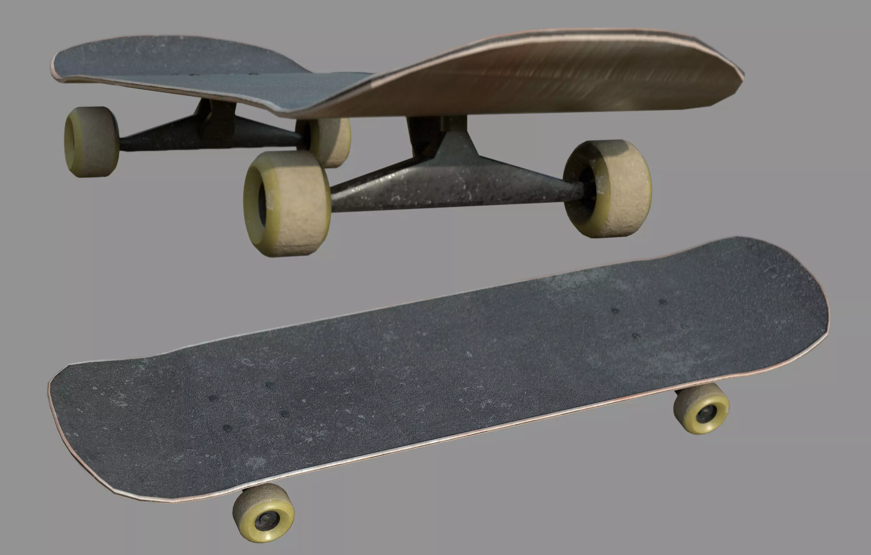 Skate table Low-poly 3D model