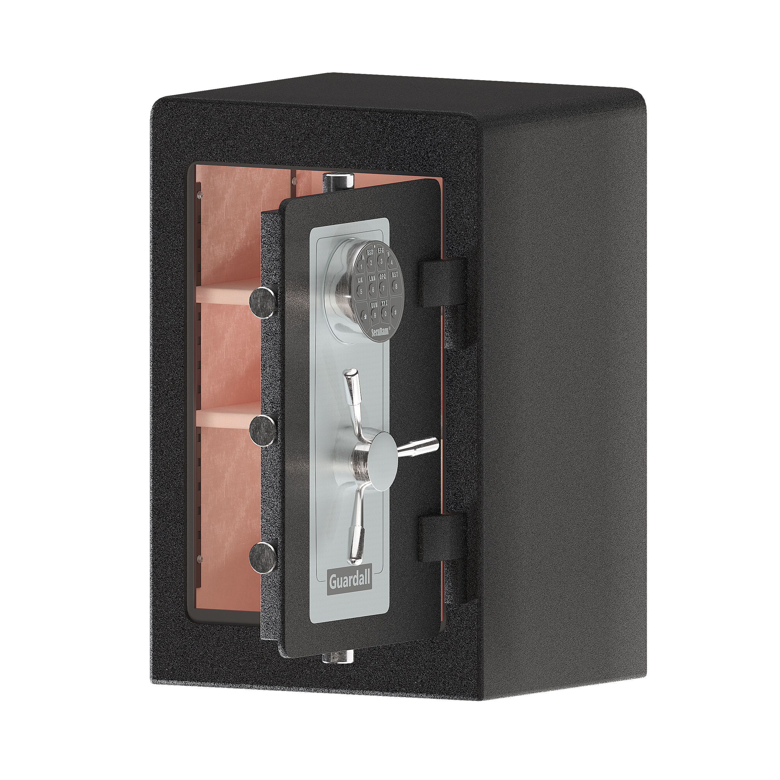 Home Vault Security Safe 3D model_1
