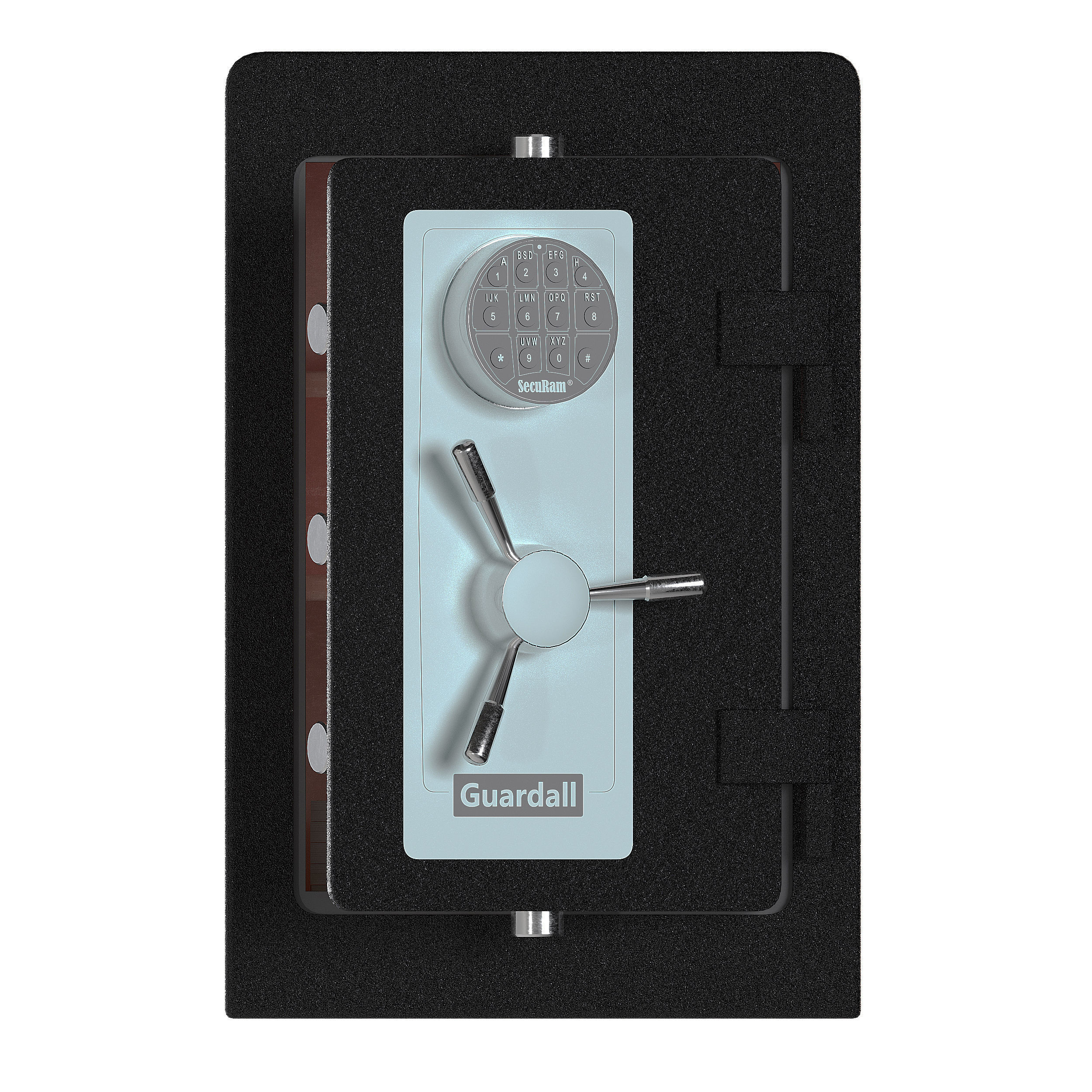 Home Vault Security Safe 3D model_3