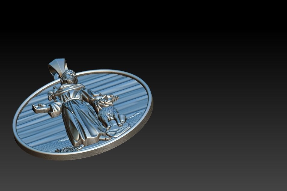 Saint Francis - Sao Francisco - Francesco 3D print model_11