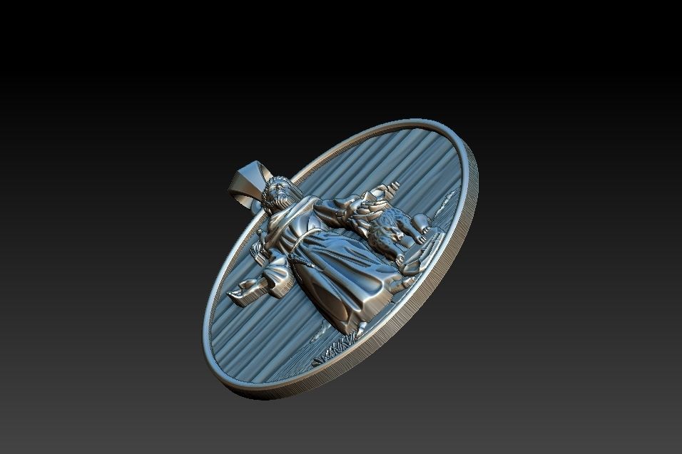 Saint Francis - Sao Francisco - Francesco 3D print model_14