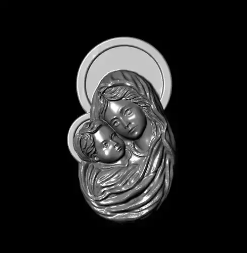 mother mary and baby jesus 