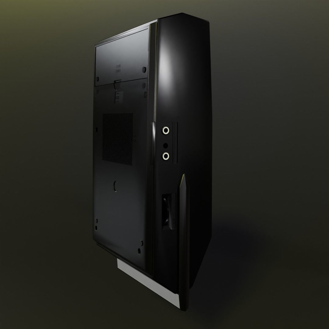 National Panasonic RQ-2152 Low-poly 3D model_7