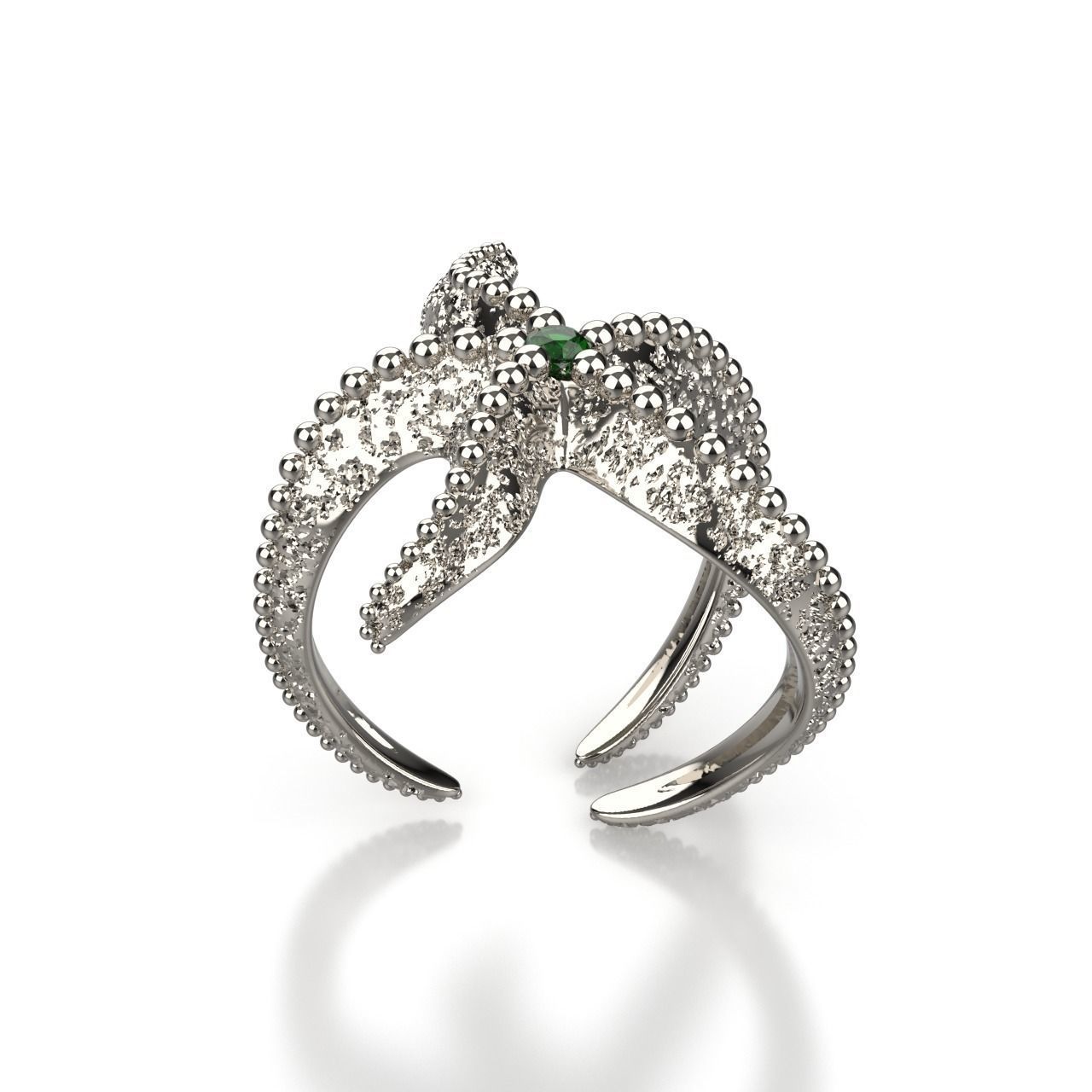 Starfish Ring 3D print model_19