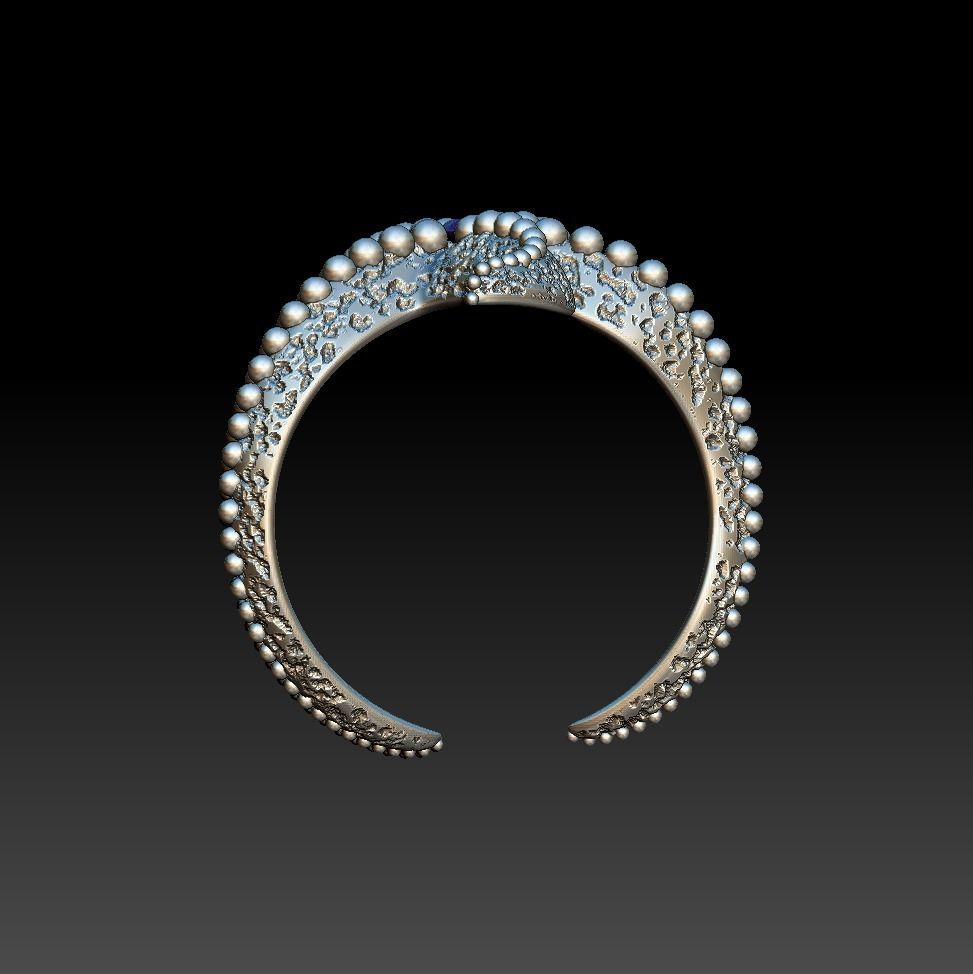 Starfish Ring 3D print model_14