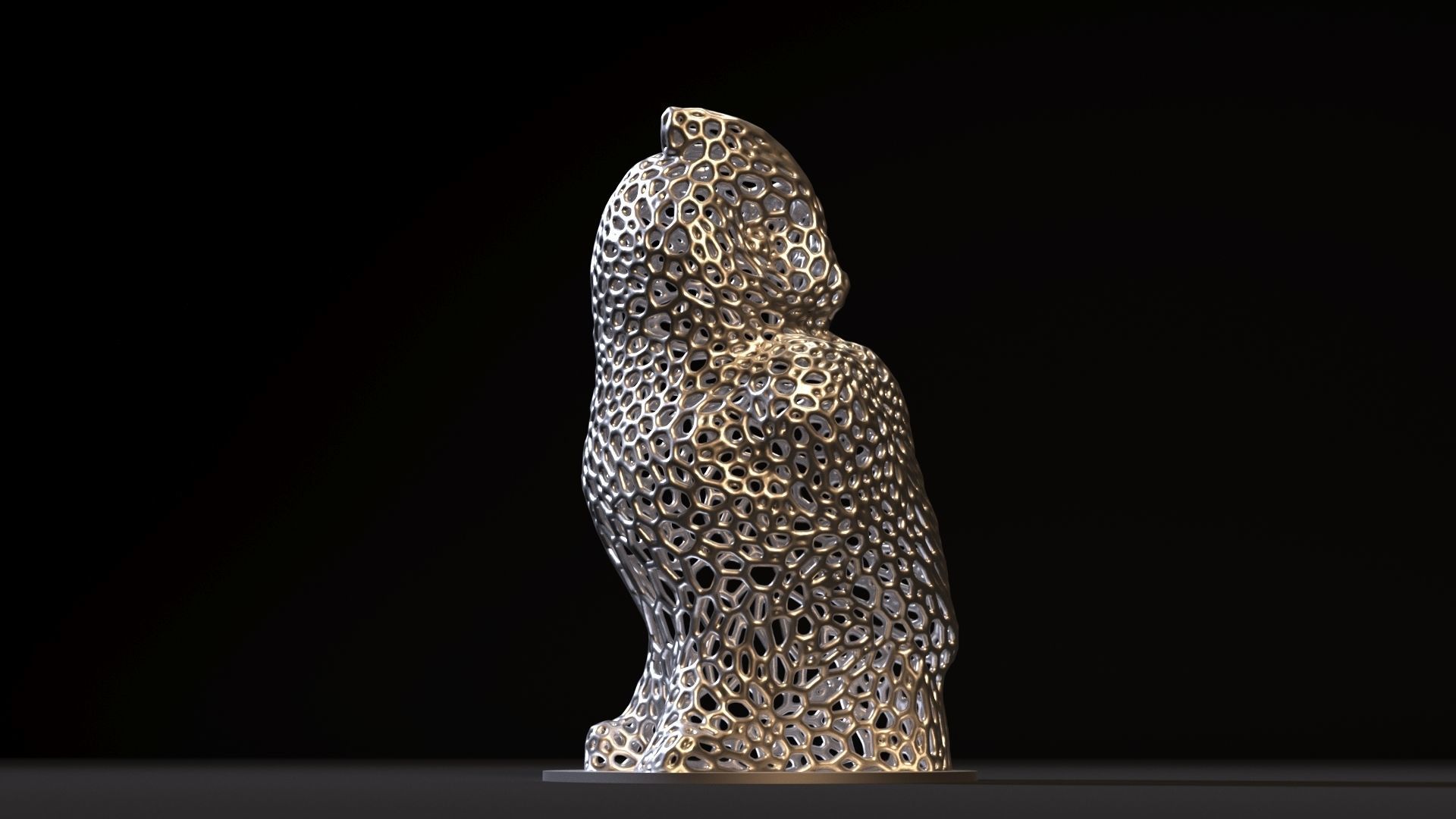 Owl decor 3D print model_9