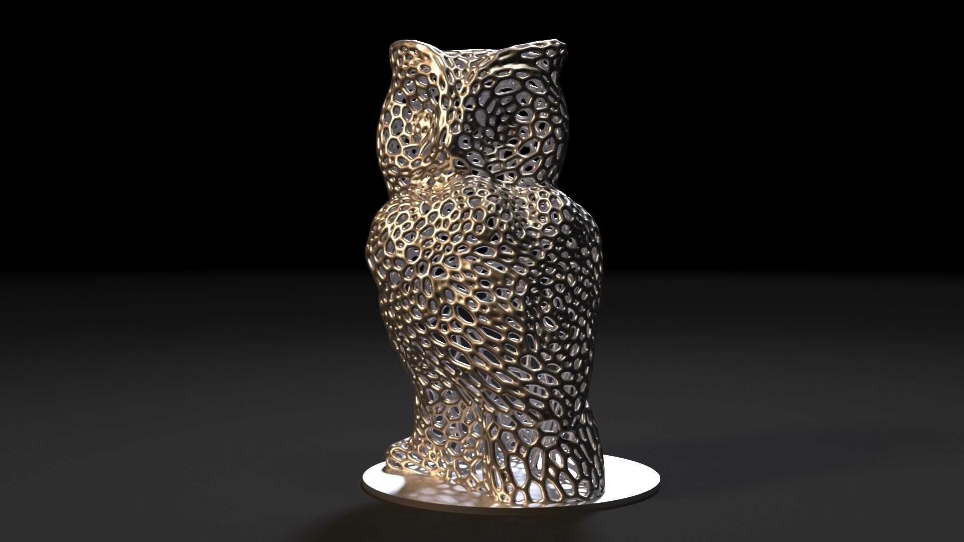 Owl decor 3D print model_2
