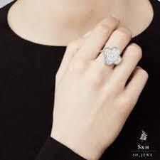 YD320 gold flower ring 3D print model_12