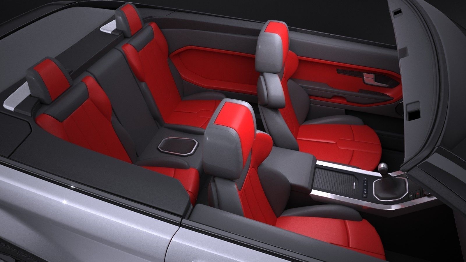 Land Rover Range Rover Evoque Convertible 2017 3D model_10