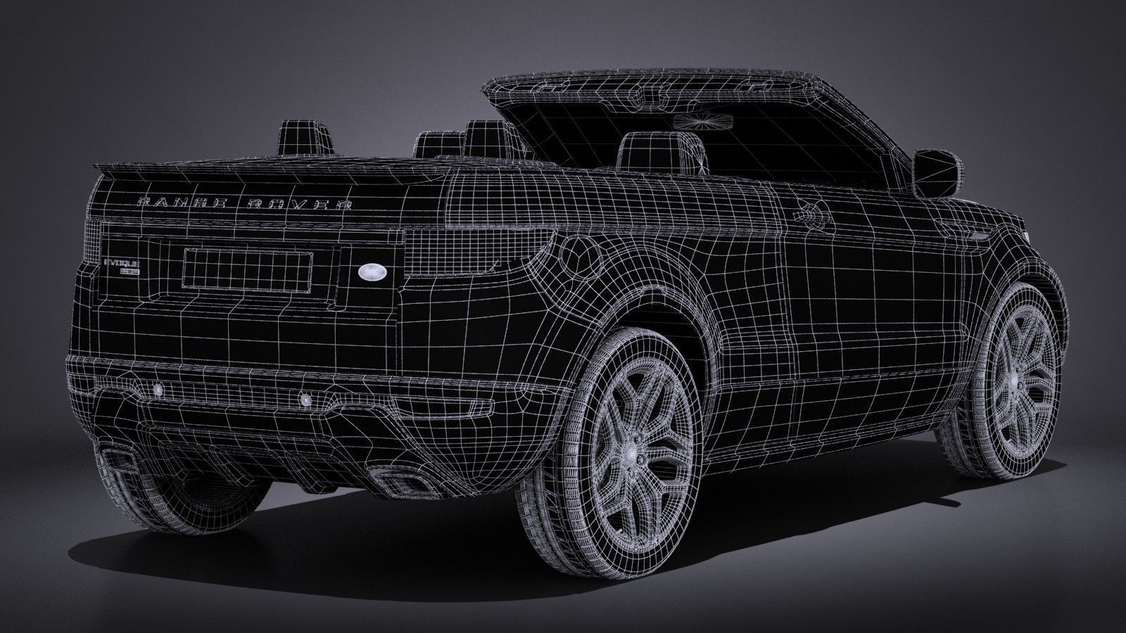 Land Rover Range Rover Evoque Convertible 2017 3D model_18