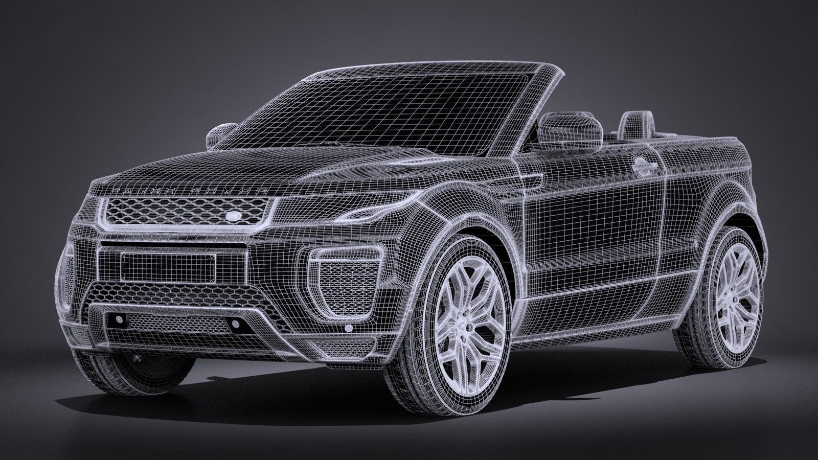 Land Rover Range Rover Evoque Convertible 2017 3D model_15