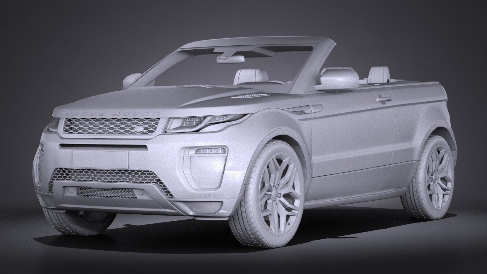 Land Rover Range Rover Evoque Convertible 2017 3D model_11