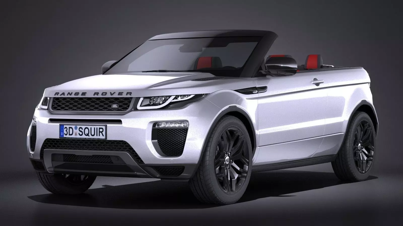 Land Rover Range Rover Evoque Convertible 2017 3D model_0