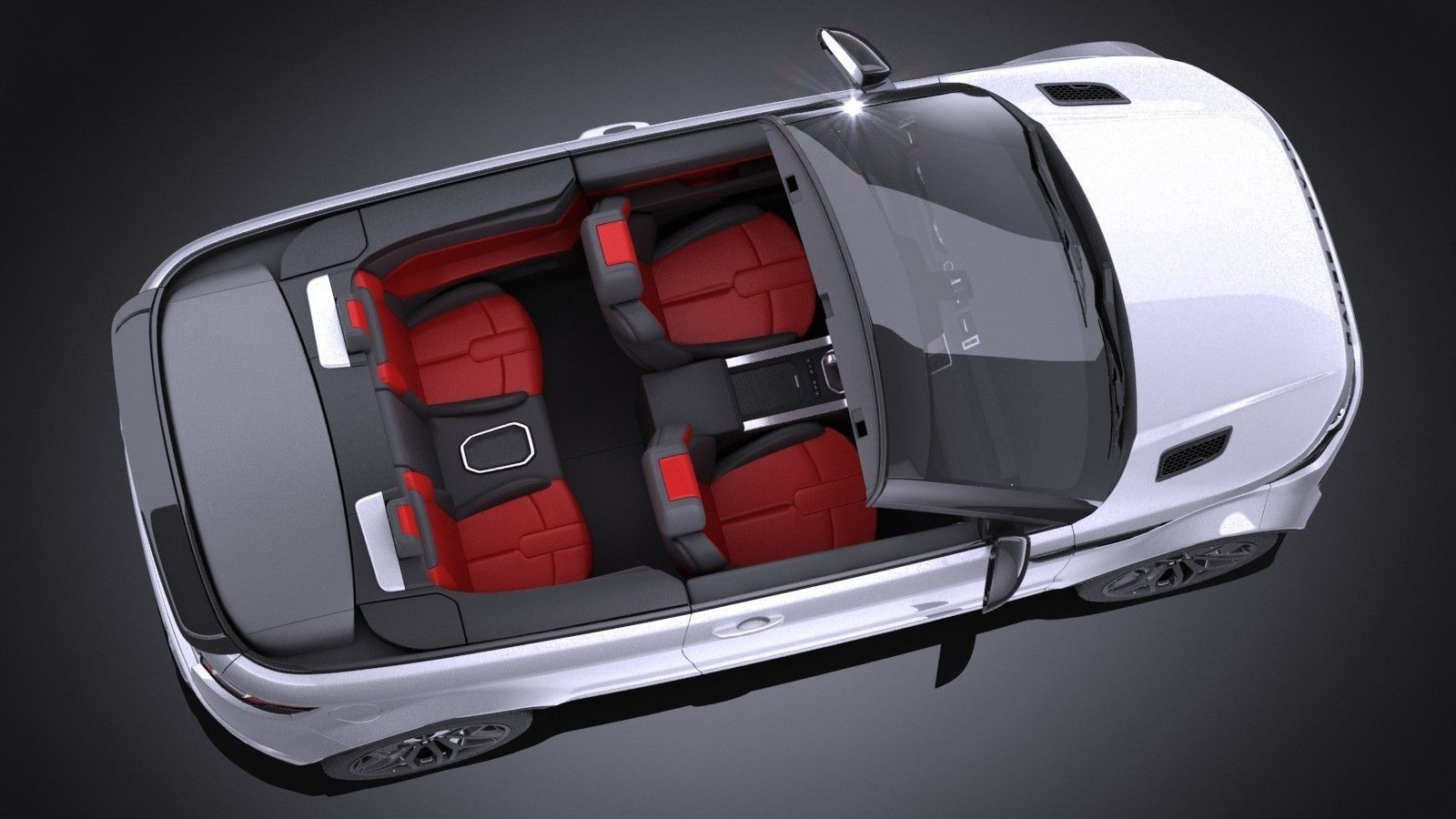 Land Rover Range Rover Evoque Convertible 2017 3D model_7