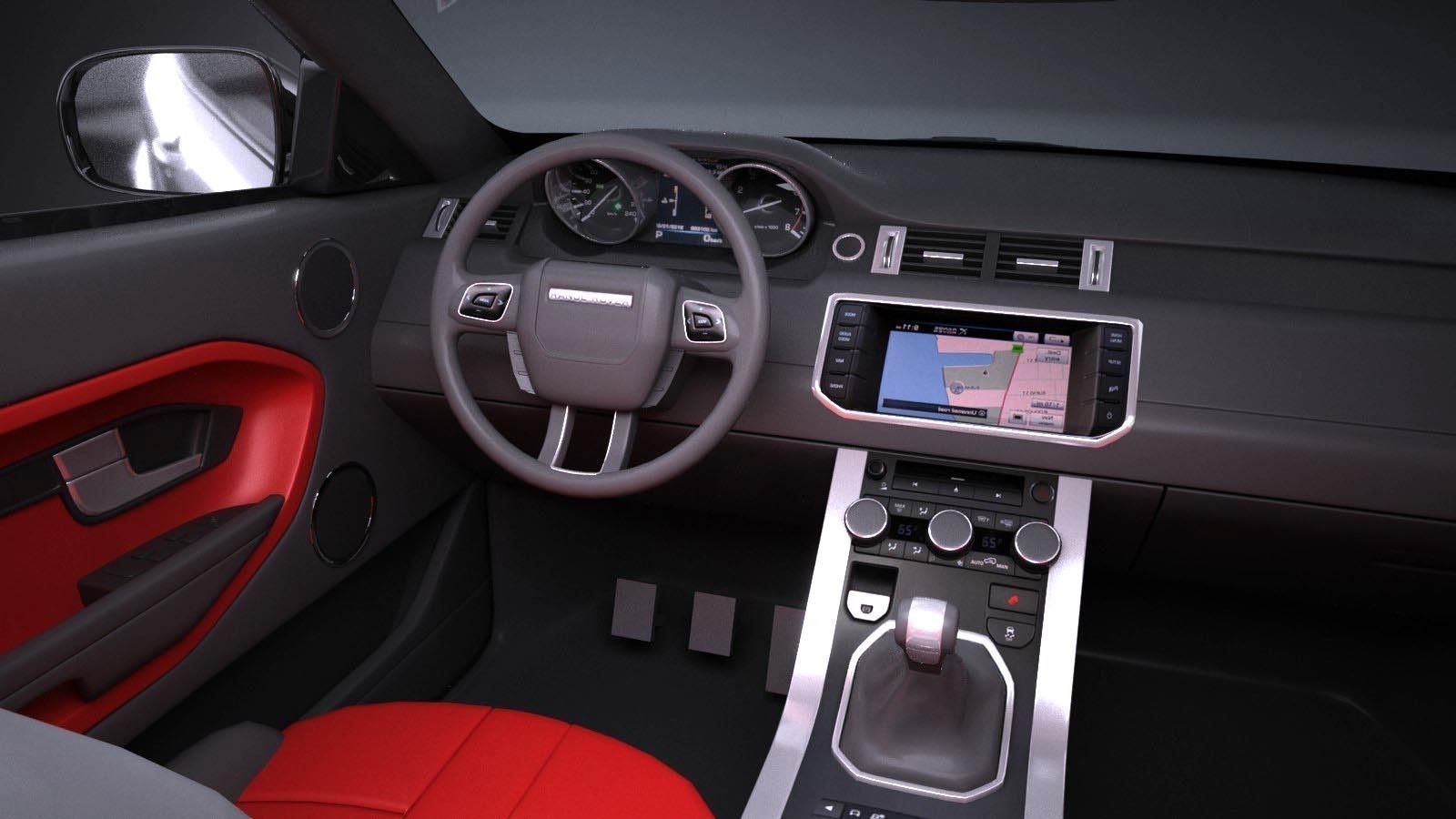 Land Rover Range Rover Evoque Convertible 2017 3D model_8