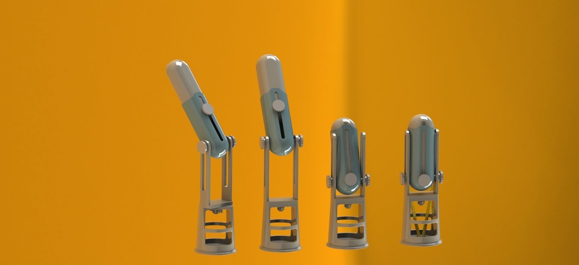 ergonomic desk lamp 3D model_3