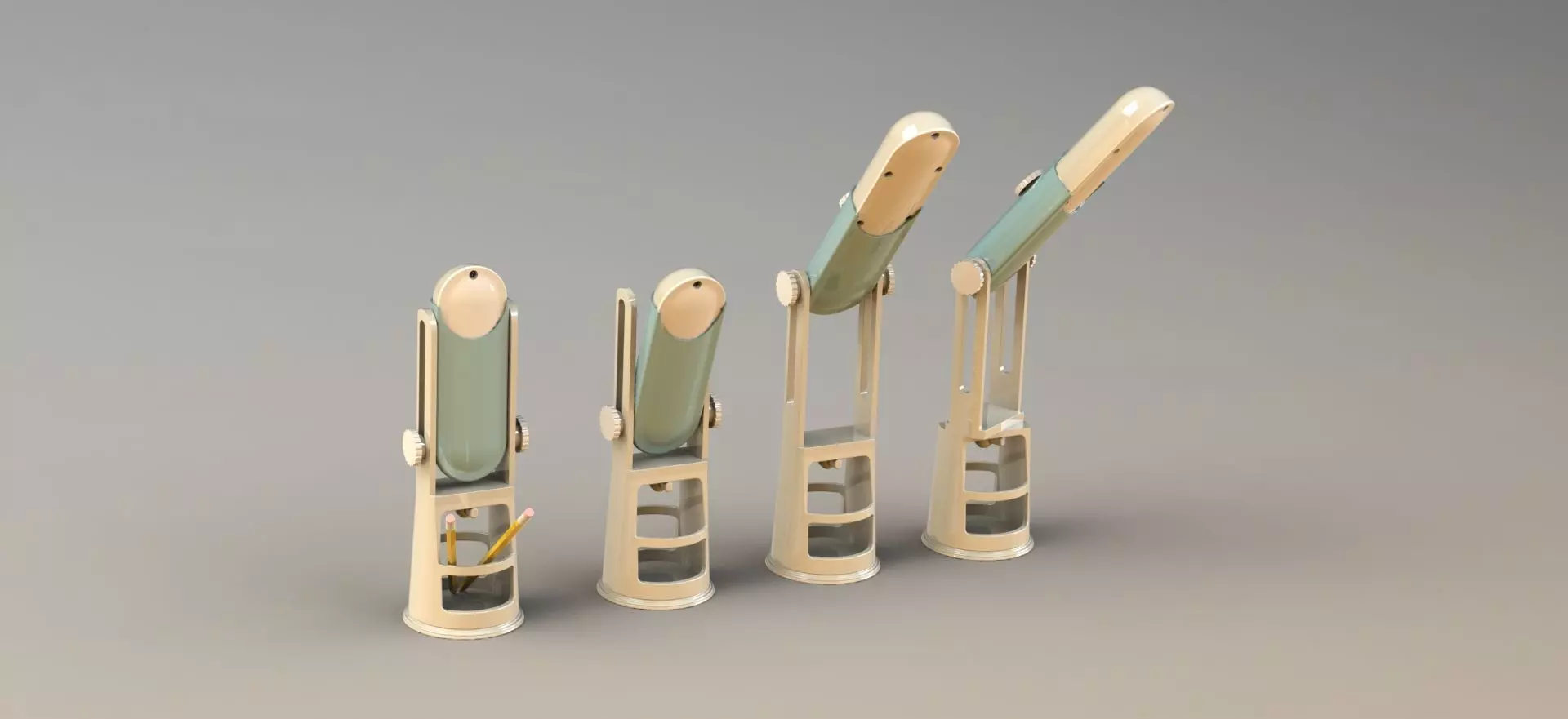 ergonomic desk lamp 3D model_0