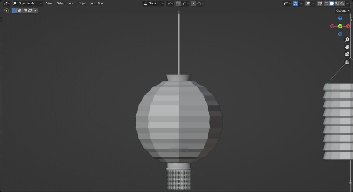 Chinese New Year Decorations 01 Low-poly 3D model_6