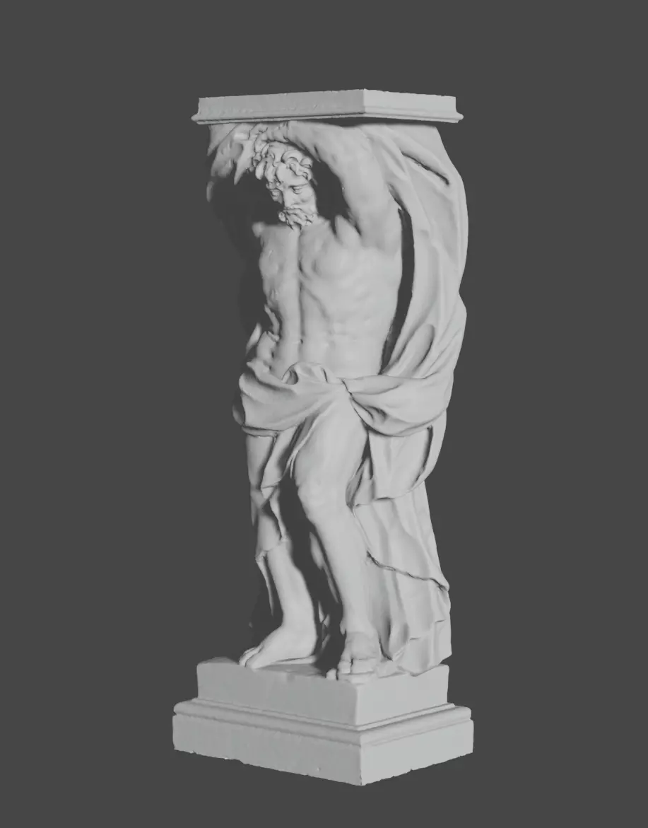 Atlas statue 3D print model