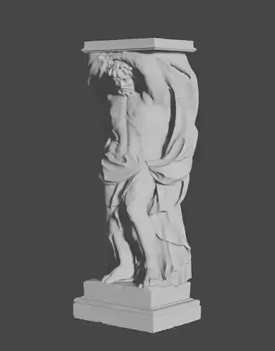 Atlas statue 3D print model