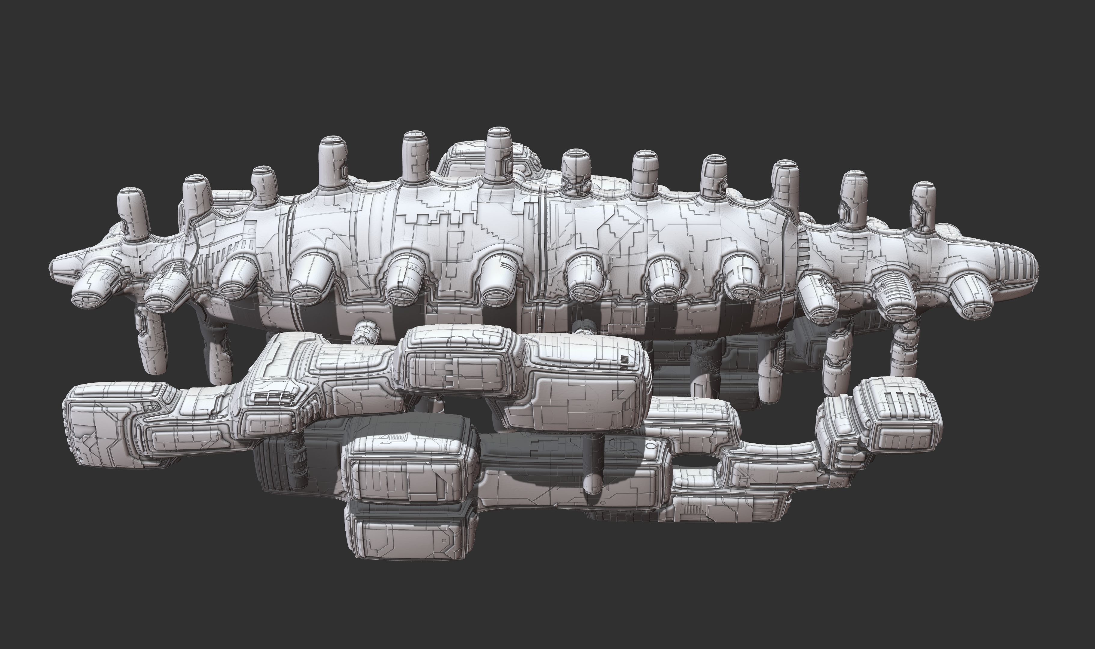 space equipment node 00185 3D model_2