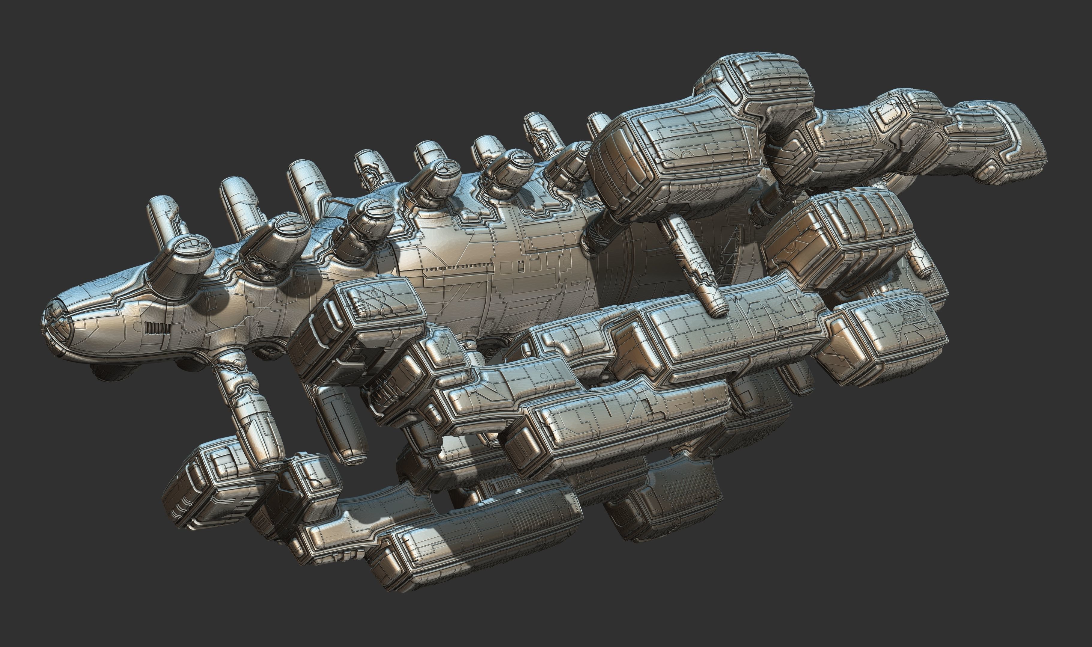 space equipment node 00185 3D model_4