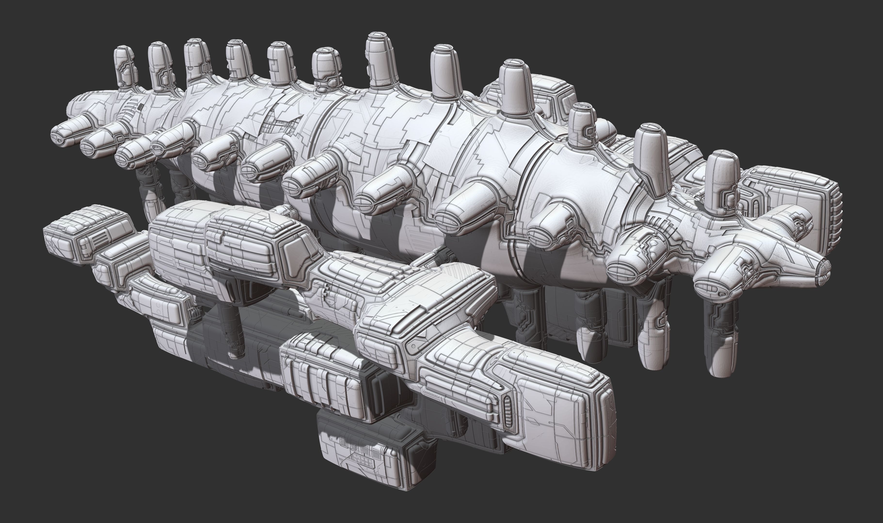 space equipment node 00185 3D model_8
