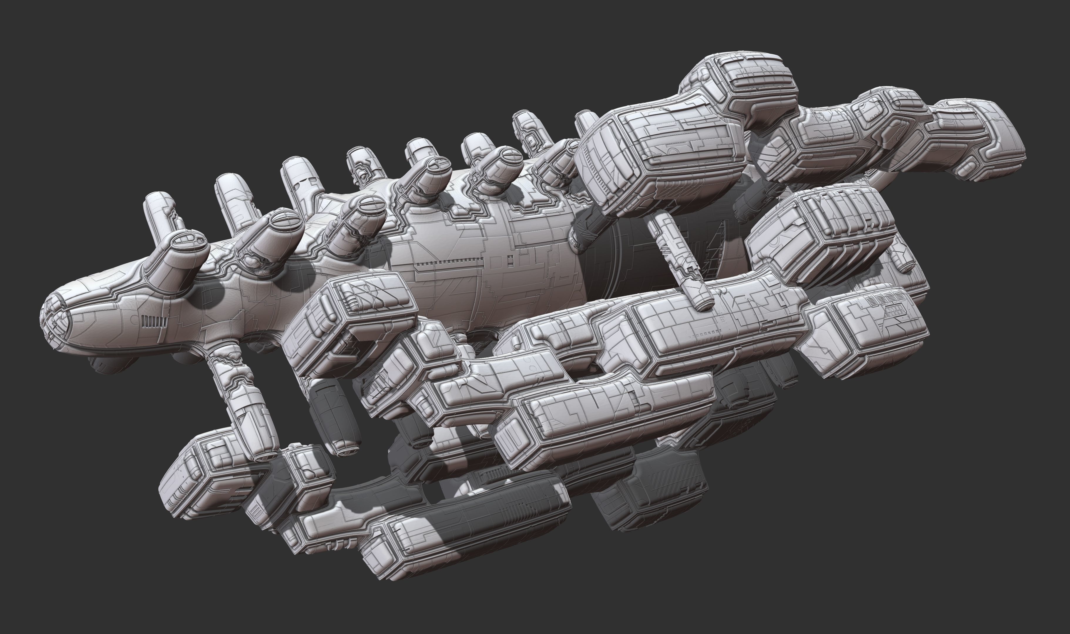 space equipment node 00185 3D model_5